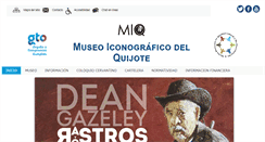 Desktop Screenshot of museoiconografico.guanajuato.gob.mx