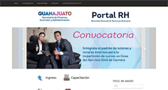 Desktop Screenshot of portalrh.guanajuato.gob.mx