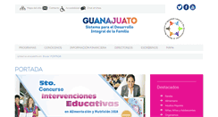 Desktop Screenshot of dif.guanajuato.gob.mx