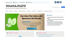 Desktop Screenshot of ecologia.guanajuato.gob.mx